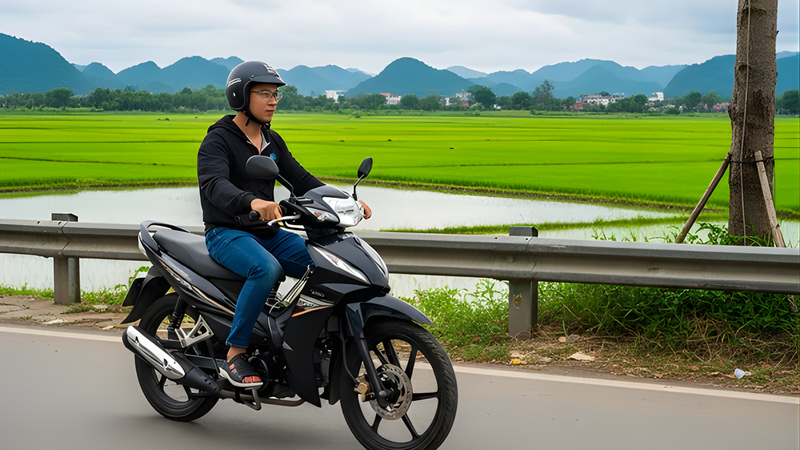 Renting motorbikes in Dong Hoi, Quang Binh (2)